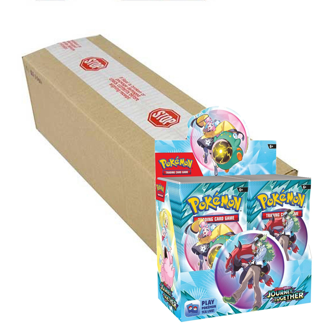 Full Case booster box Journey Together ( Sealed )