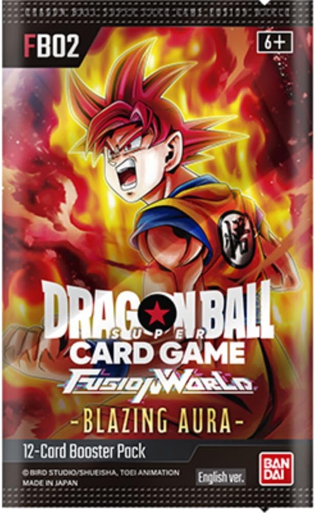 DRAGON BALL SUPER TCG: FUSION WORLD 02 Blazing Aura BOOSTER BOX (FB02)