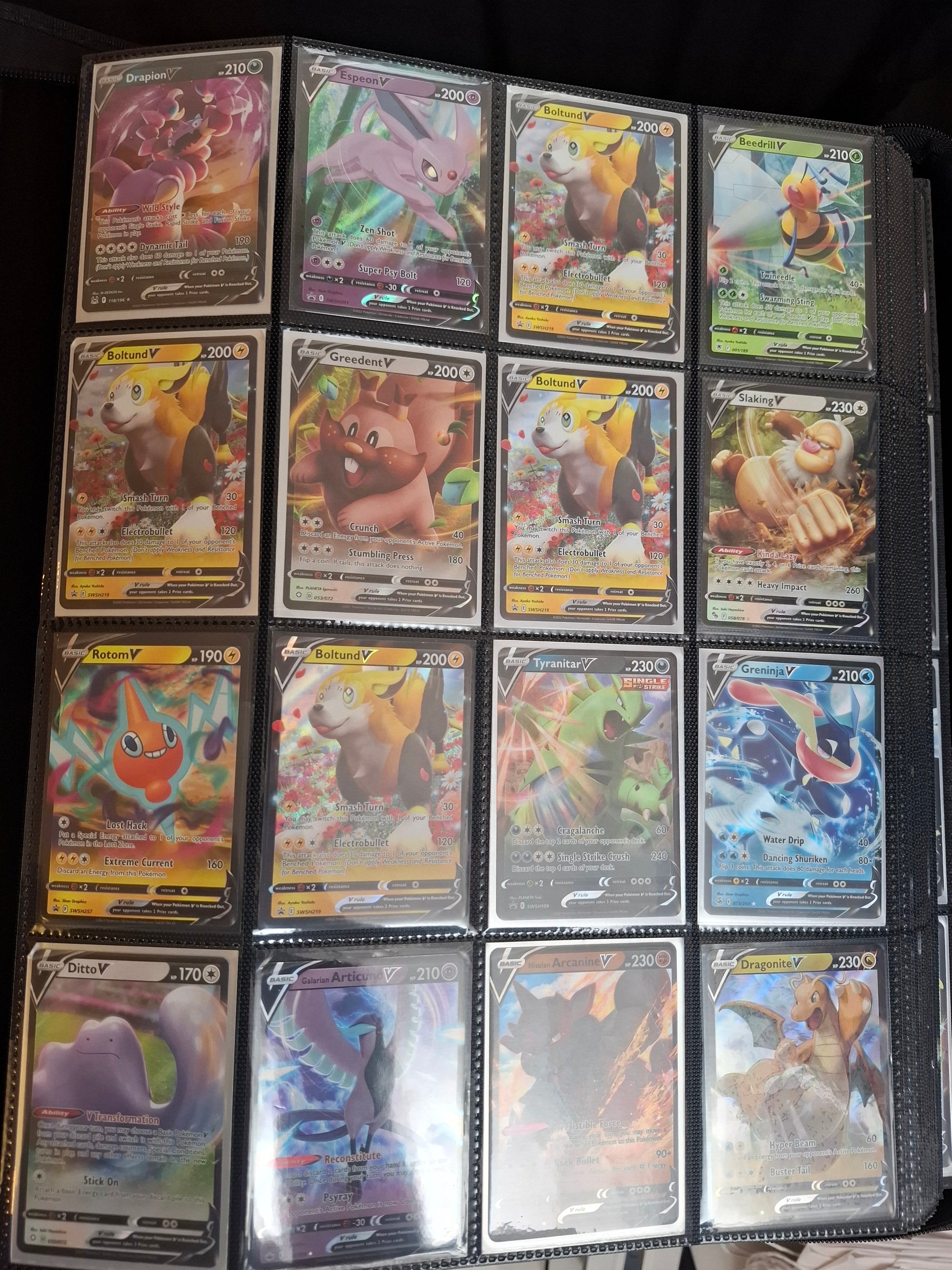 V-VMax-VStar-VMax ) Pokémon Single card available for order
