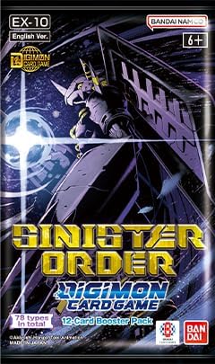 Sinister Order (EX10) Digimon Booster Box