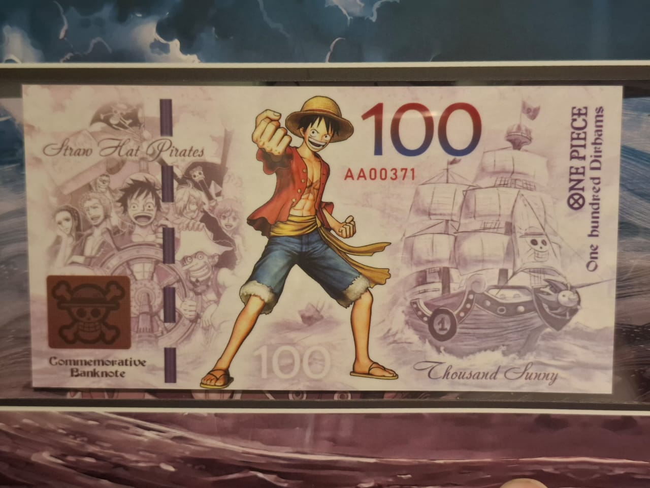 100 Dirhams - One Piece - Monkey D. Luffy