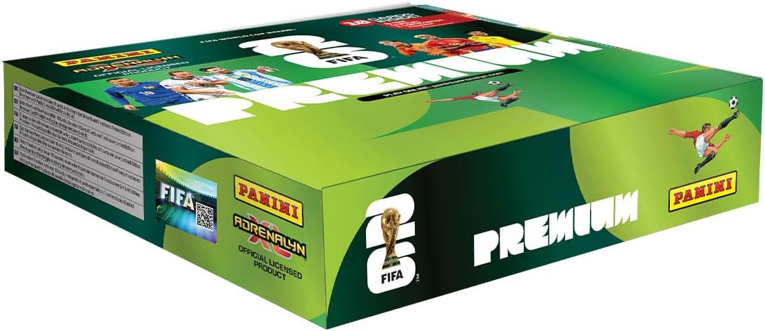 Panini FIFA World Cup 2026 Adrenalyn XL Trading Cards (Premium Box)