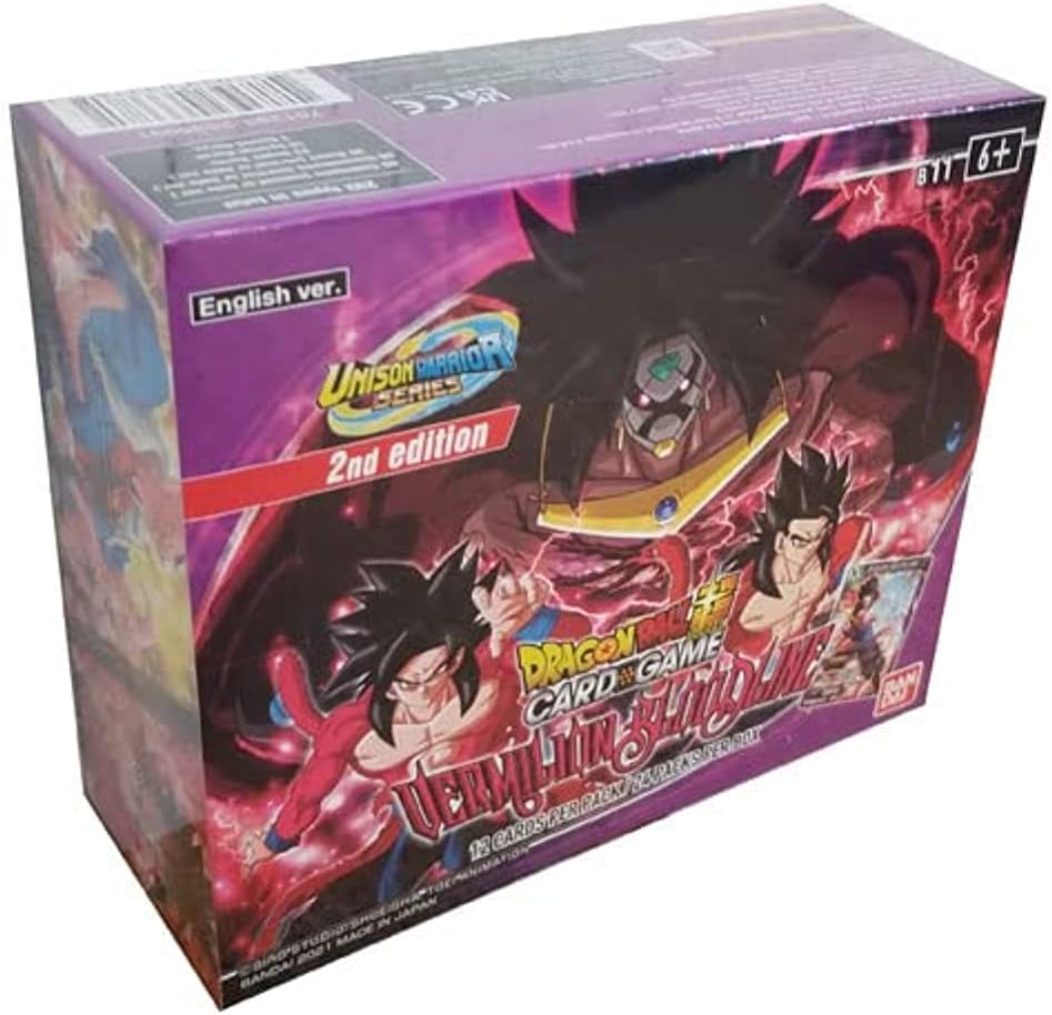 Dragon Ball TCG Super Unison Warrior Series 2 Vermilion Bloodline Booster Box