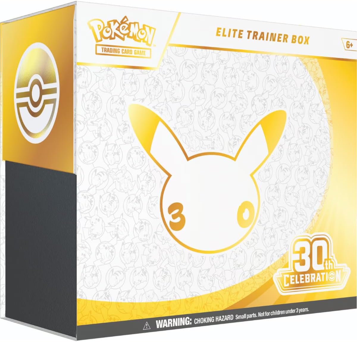 Pokémon TCG: 30th Celebration Elite Trainer Box (1 Full-Art Promo Card, 9 Booster Packs & Premium Accessories)