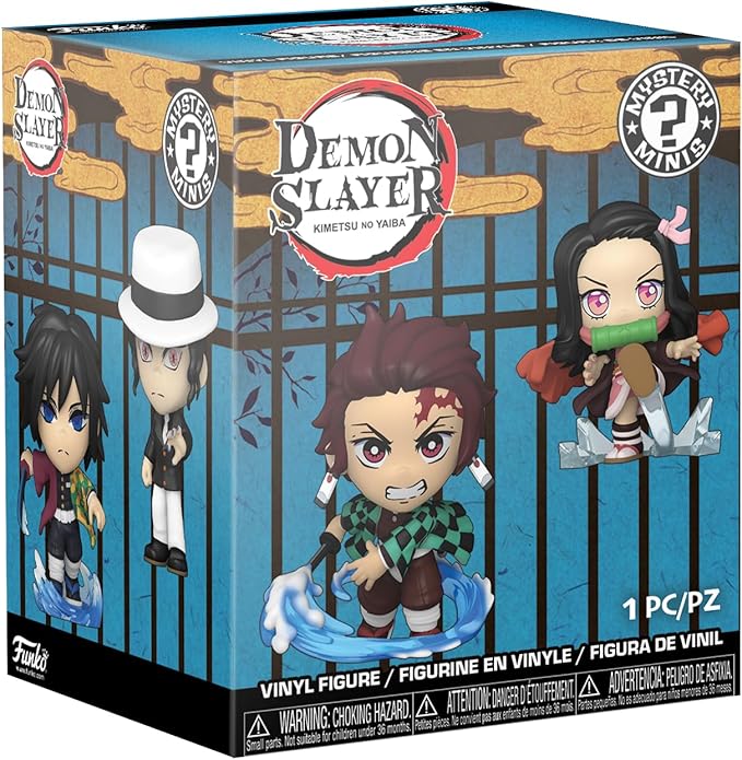 Funko Mystery Minis Demon Slayer Display 12 pcs Blind Box