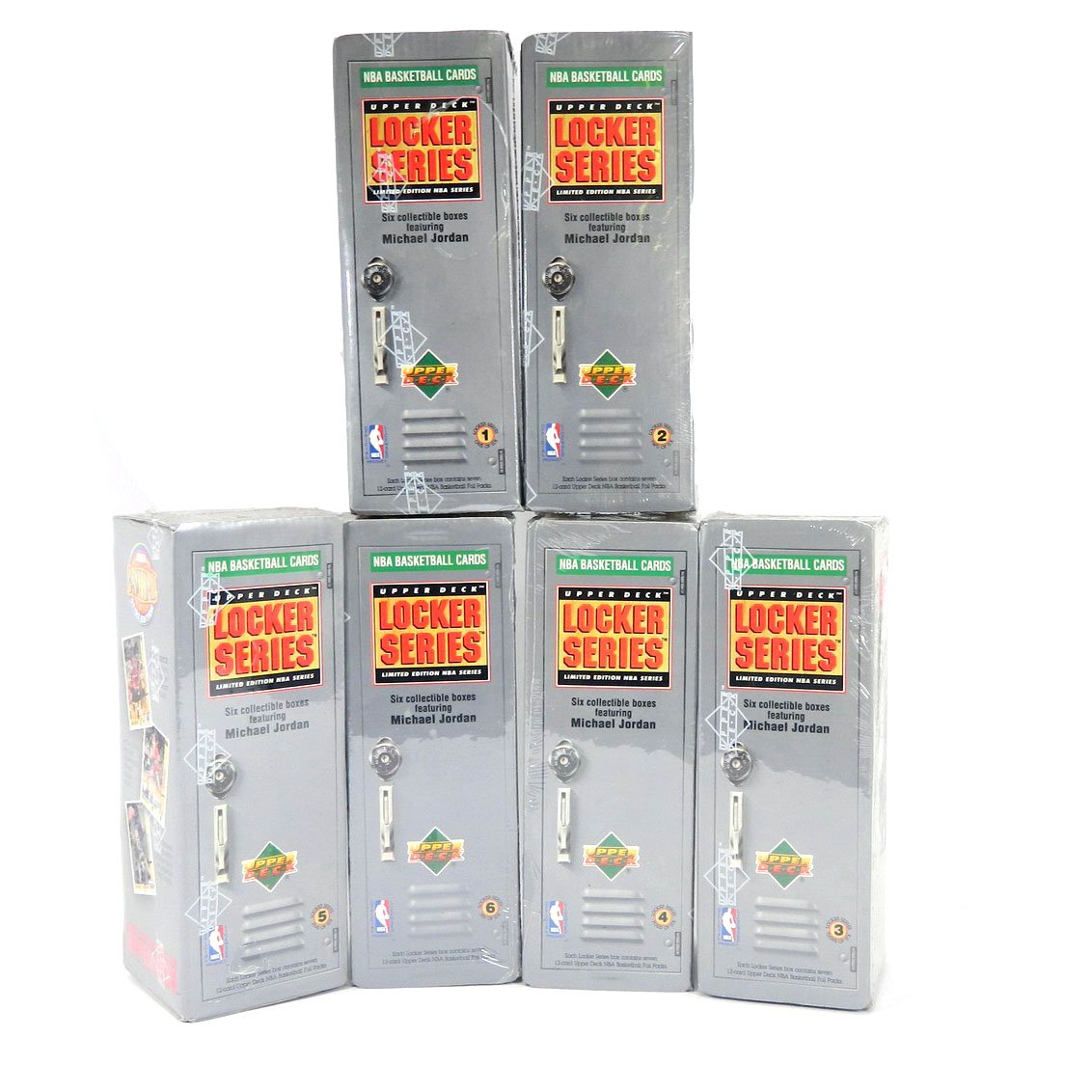 Upper Deck 1991 NBA Basketball Michael Jordan Locker Series