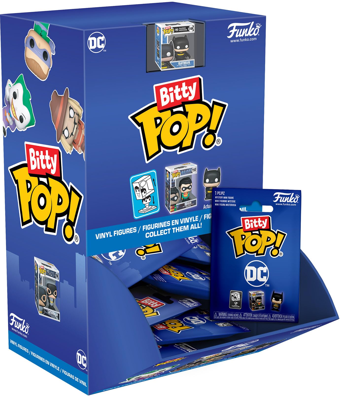 FUNKO Bitty POP! Singles: DC (One Random Bitty Pop! Per Purchase)