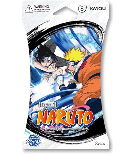 Naruto sleeved pack Earth Scroll 1-A