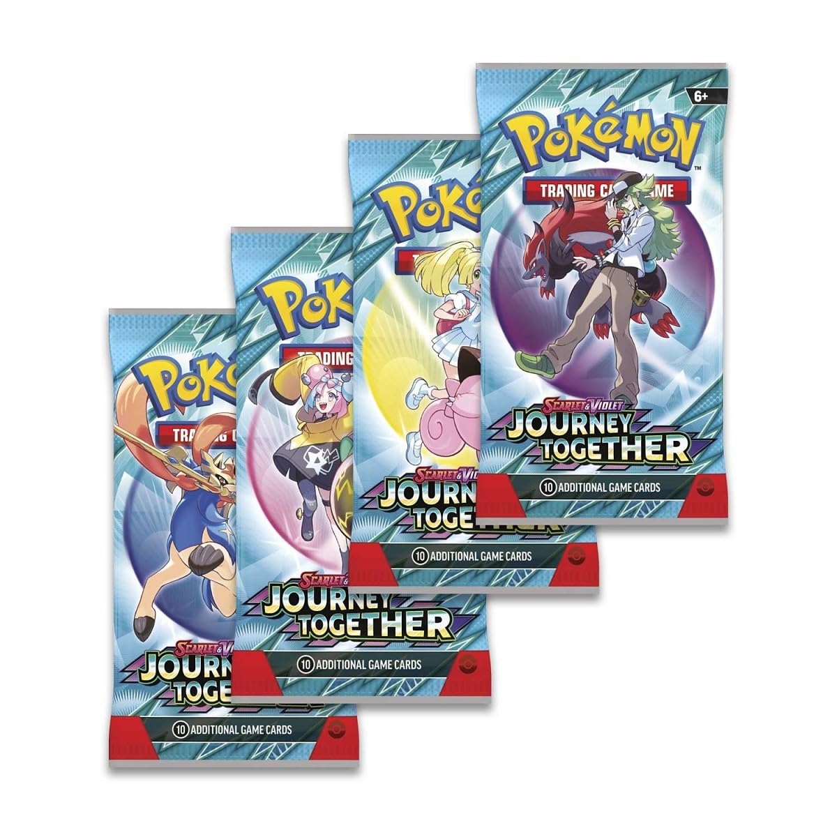Pokémon TCG: Scarlet & Violet—Journey Together Booster Bundle (6 Booster Packs)
