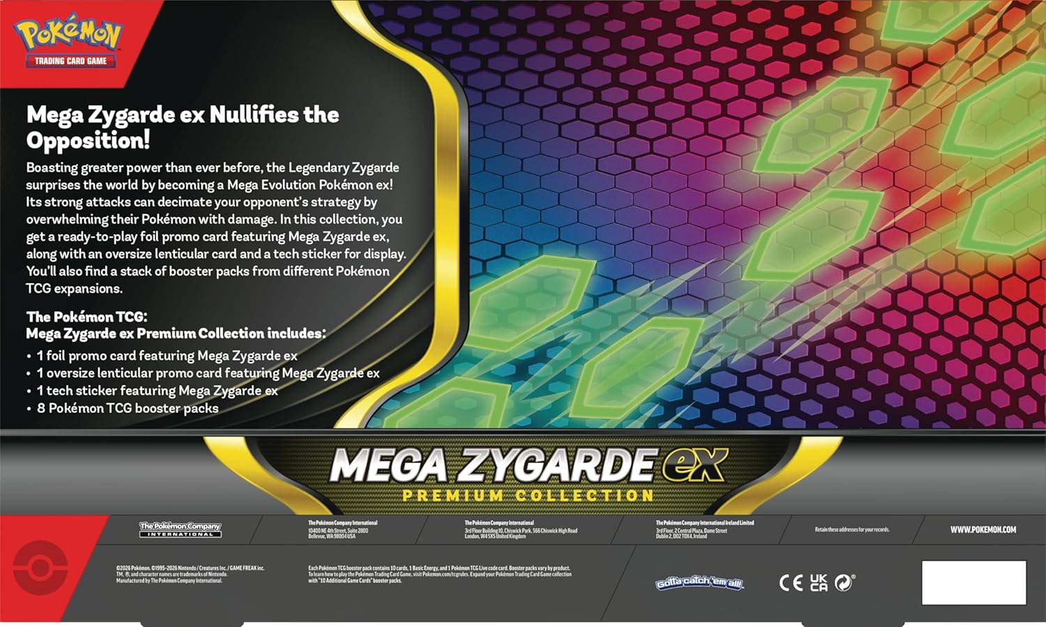 Pokémon Mega Zygarde ex Premium Collection