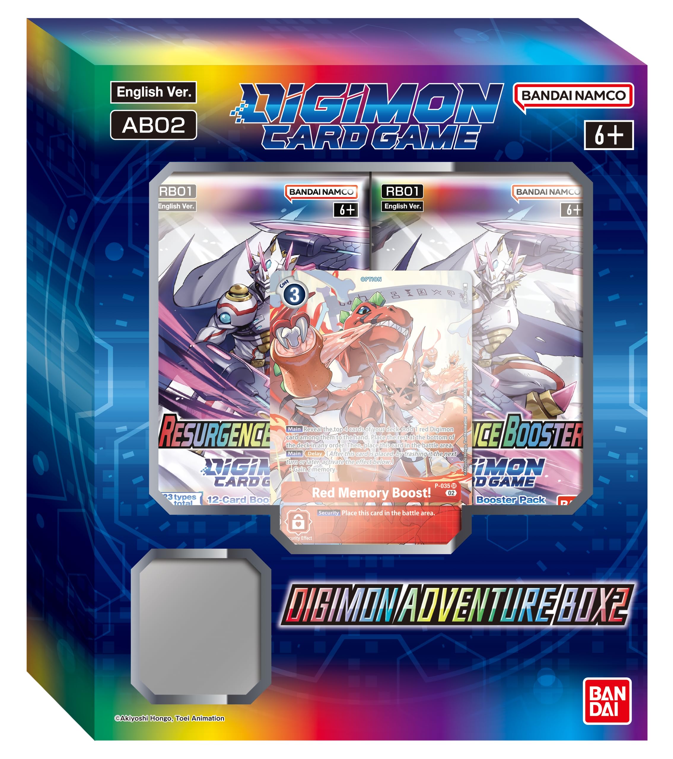 Digimon Card Game: Adventure Box 2-4 Packs, Promos