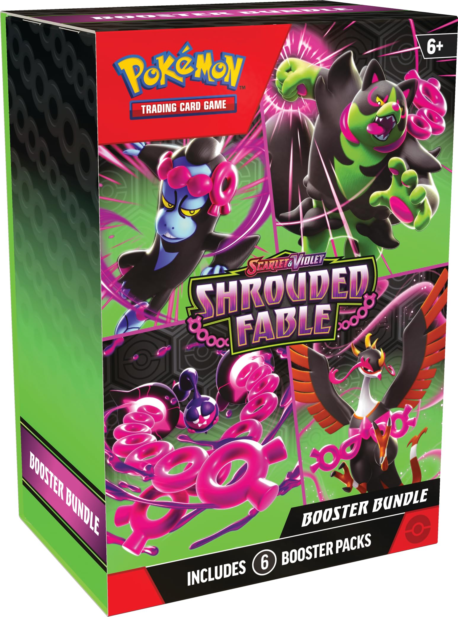 Pokemon TCG: Scarlet & Violet—Shrouded Fable Booster Bundle (6 Booster Packs)