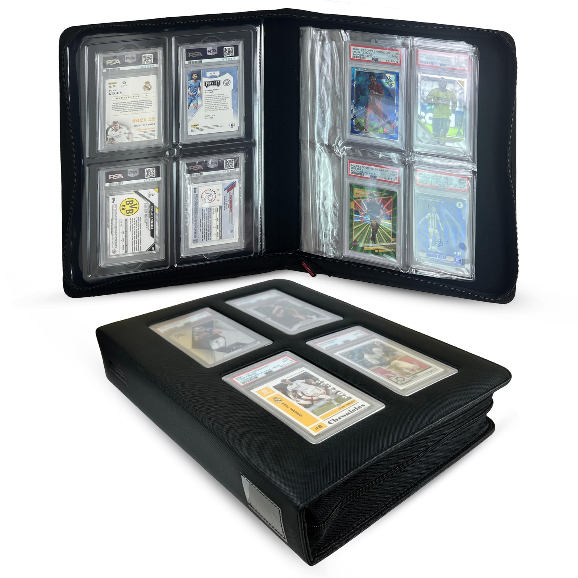 Evoretro Premium Card Slab Binder with Window