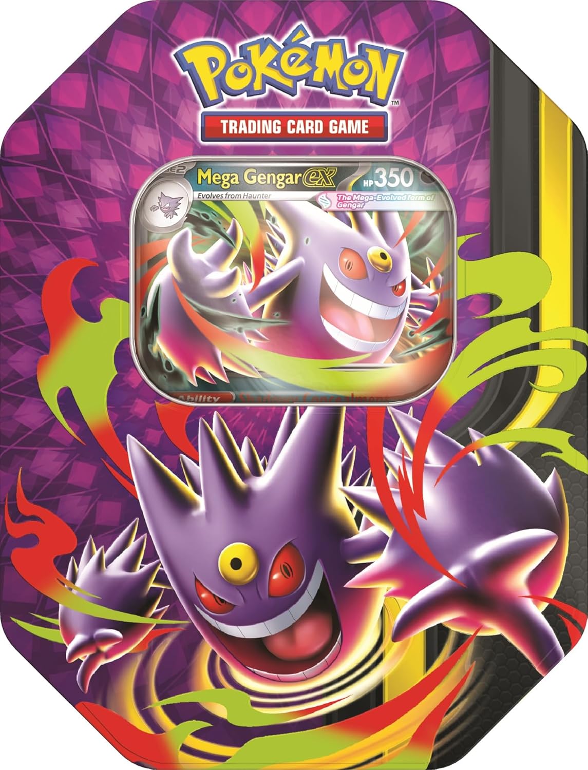 Pokémon TCG: Mega Moonlit Tin Mega Gengar ex