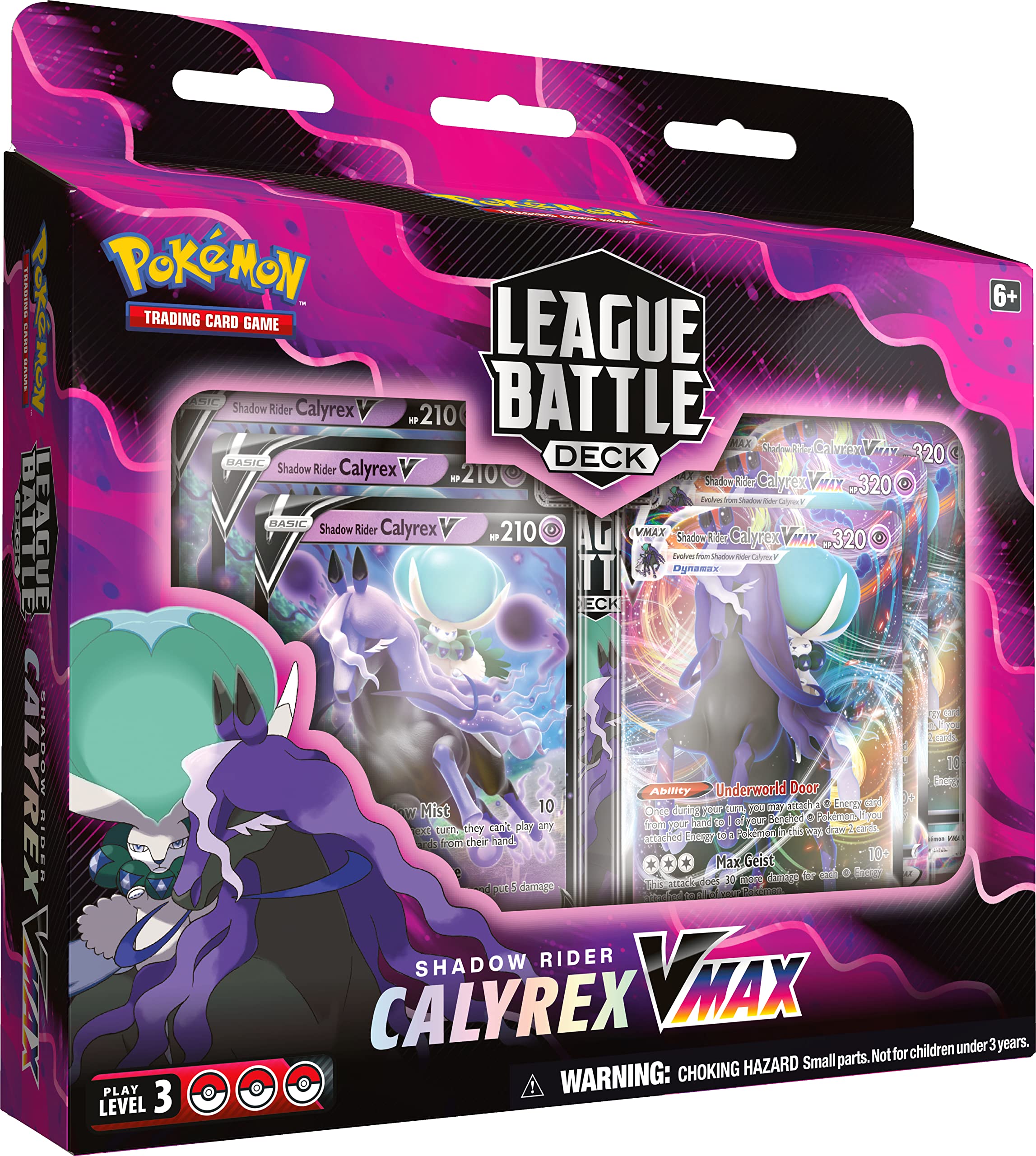Pokémon Shadow Rider Calyrex League Battle Deck, Multi-Colour