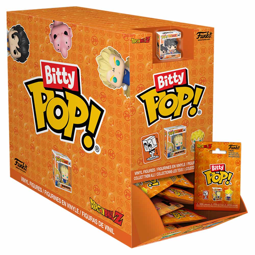 funko bitty pop! dragon ball z blind bag (One Random Bitty Pop! Per Purchase)