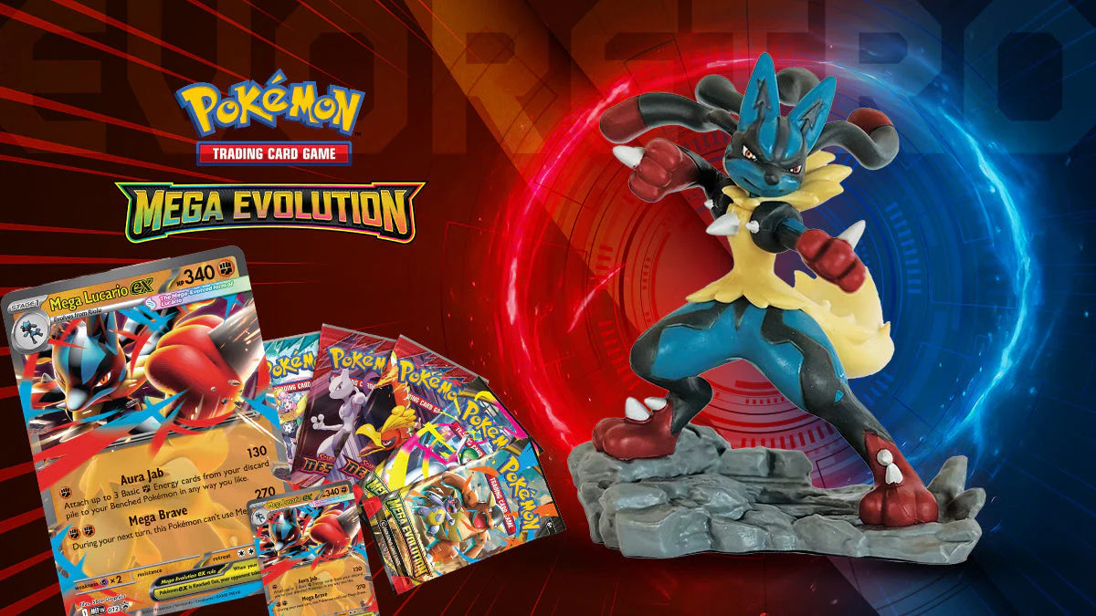 Pokémon TCG: Mega Lucario ex Figure Collection