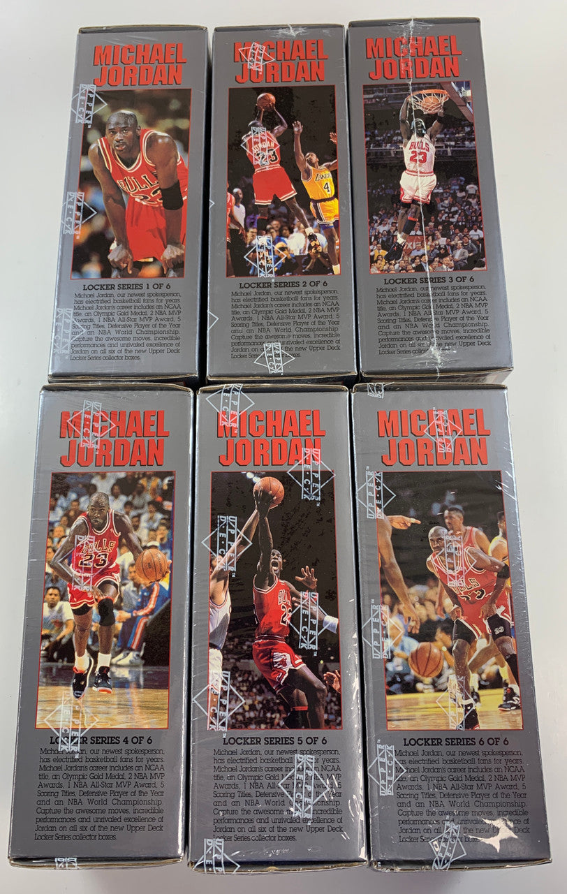 Upper Deck 1991 NBA Basketball Michael Jordan Locker Series