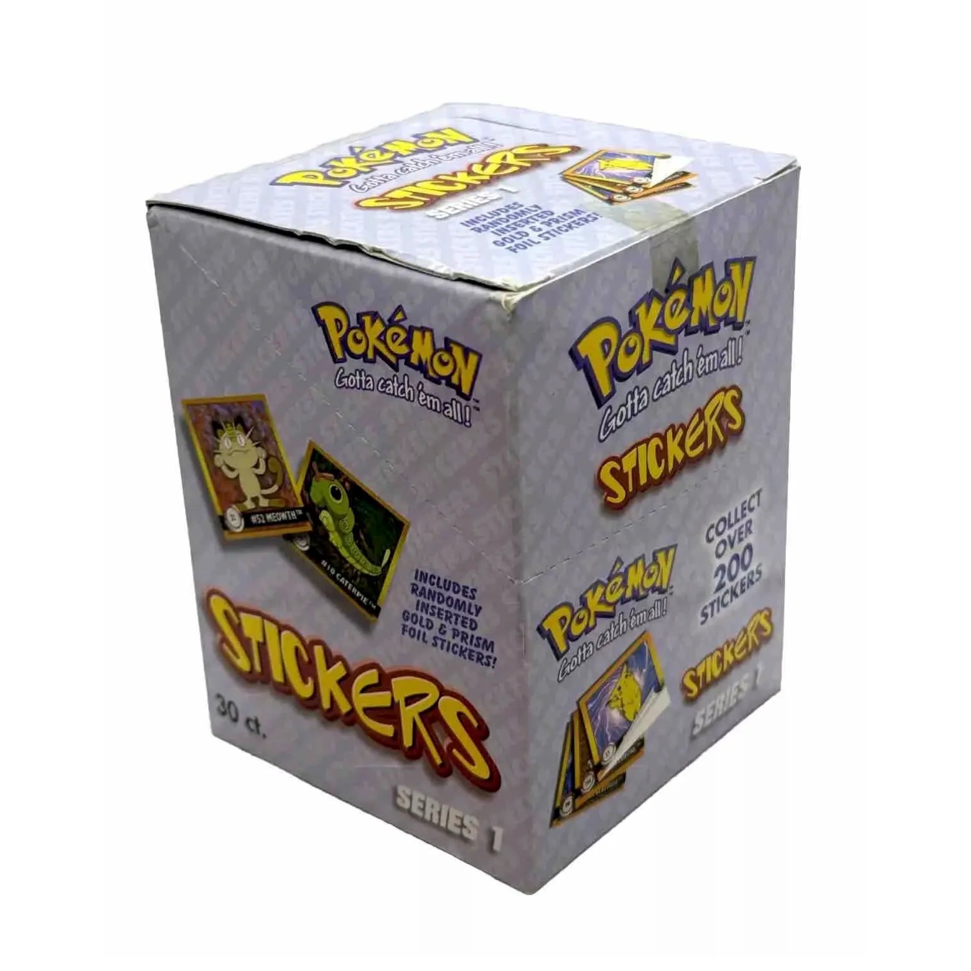 Pokemon Artbox Stickers Series 1 (1999) – Sealed Booster Packs or Full Box