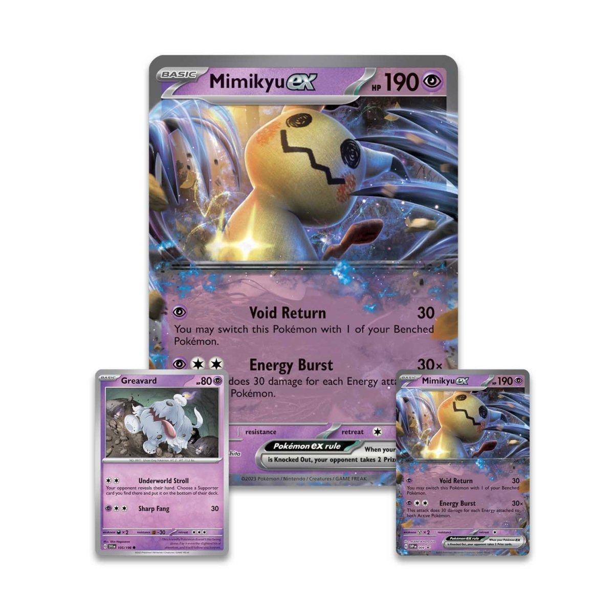 Pokemon TCG: Mimikyu ex Box