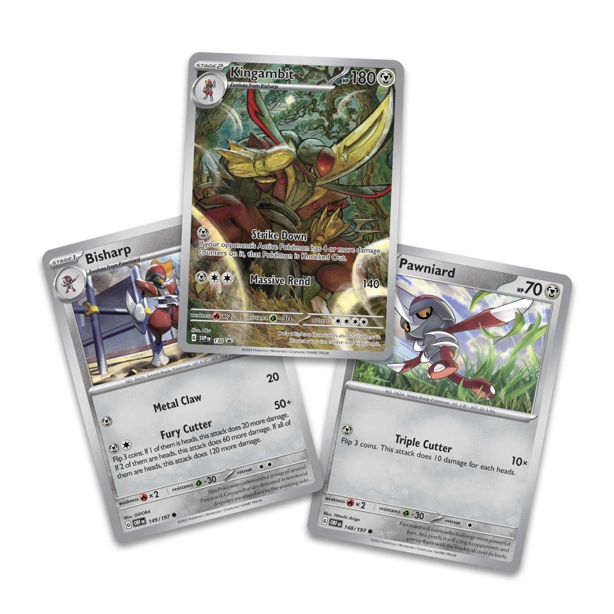 POKEMON TCG: SCARLET AND VIOLET SHROUDED FABLE: KINGAMBIT ILLUSTRATION COLLECTION