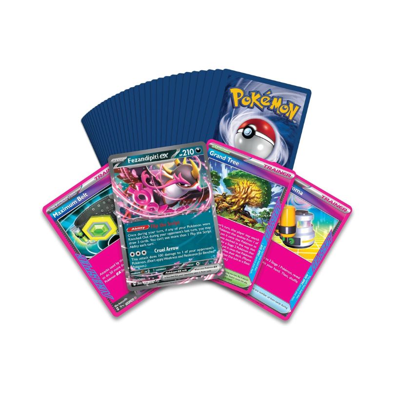 Pokémon Trainer’s Toolkit: Standard Edition - 6 x 10 x 0.1 inches - Age 7+ - 2 Players - Includes 4 Booster Packs, 65 Card Sleeves, Strategy Guide, Dice & Condition Markers
