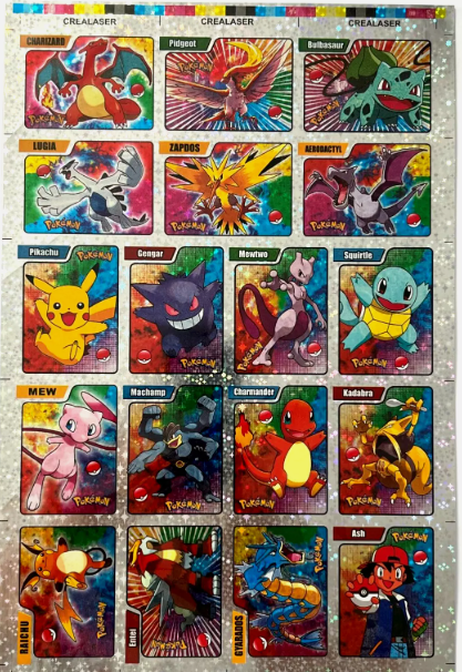 2023 POKEMON UNCUT SHEET Latest Evolution 1 Peru