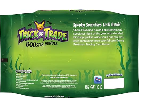 Pokemon Cards TCG: 2023 Trick or Trade Booster Bundle