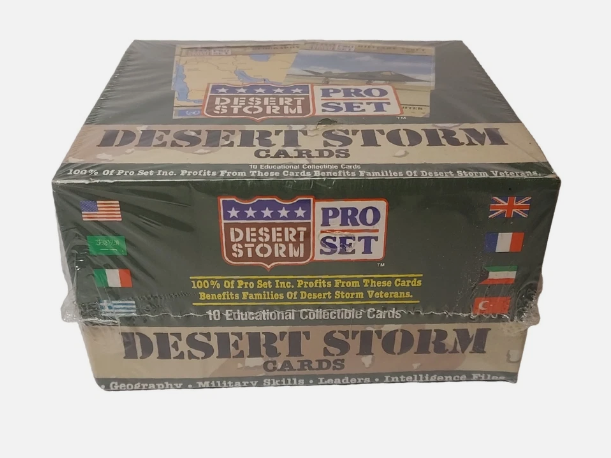 DESERT STORM 1991 Trading Cards Pro Set - Sealed