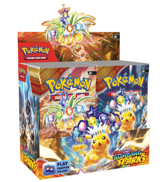 Pokemon TCG: Scarlet & Violet - Surging Sparks Booster Display Box