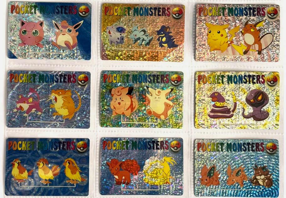 1999 POKEMON VENDING CARDS Pocket Monsters #S03 Full Set 36/36