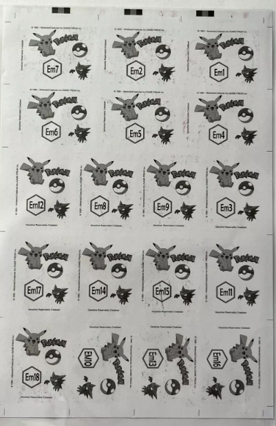 2023 POKEMON UNCUT SHEET Latest Evolution 1 Peru