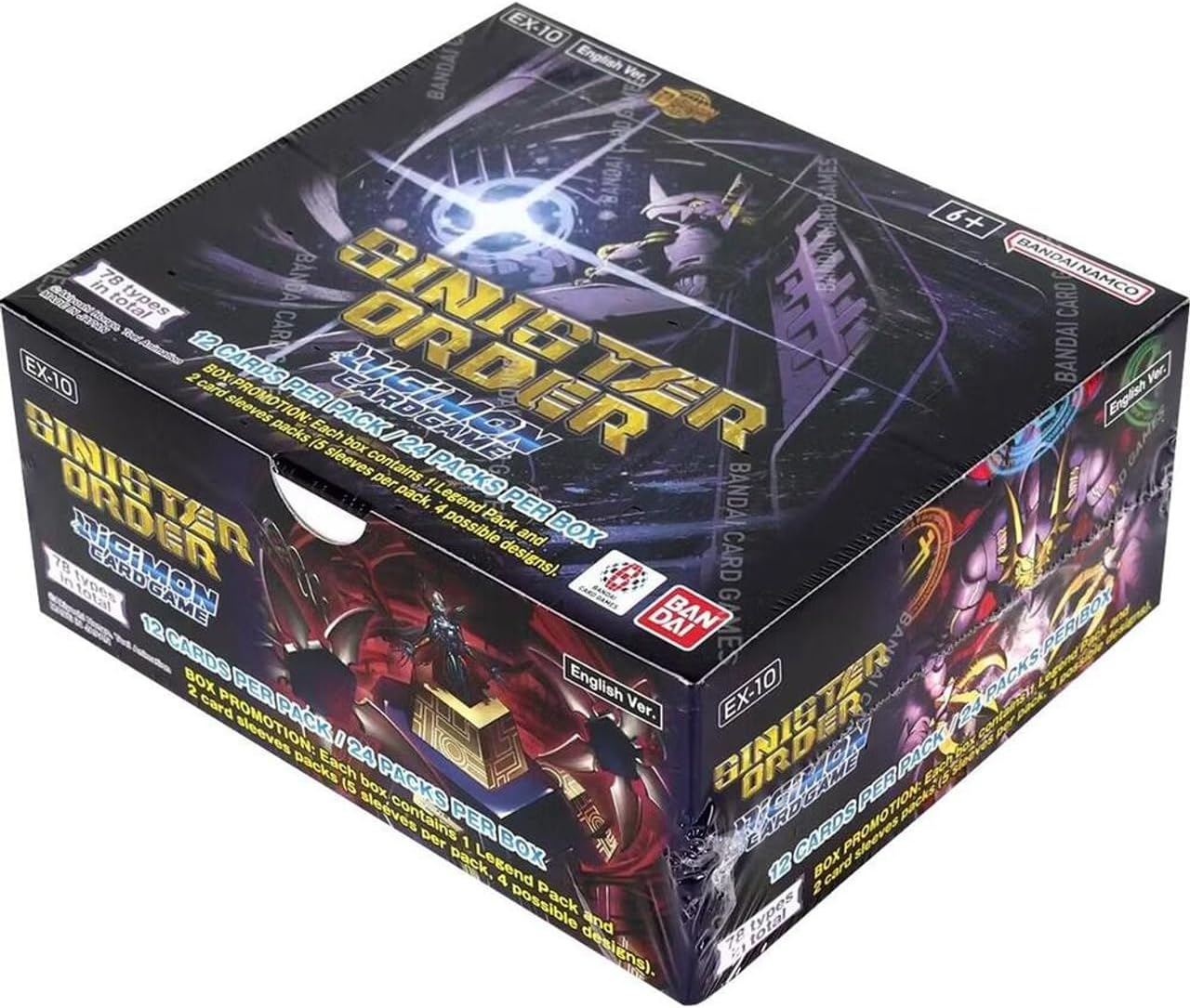 Sinister Order (EX10) Digimon Booster Box
