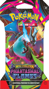 Pokemon TCG: Mega Evolution Phantasmal Flames Sleeved Pack