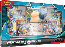 Pokémon TCG: Snorlax ex & Blissey ex Special Collection (2 Foil Promo Cards, 1 Oversize Card & 8 Booster Packs)