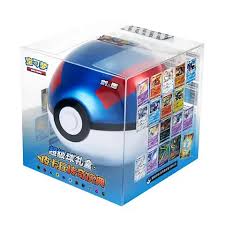 Pokemon Chinese Pokeball blue Pikachu