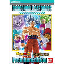 DRAGON BALL - BANDAI CARDASS PREMIUM CARDS BATTLE SET EDITION