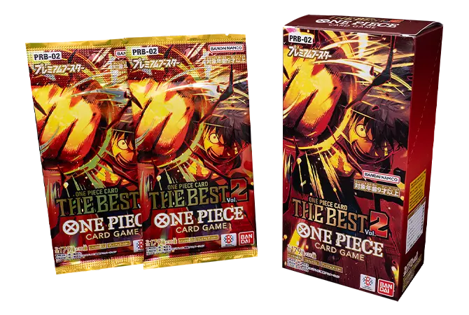 ONE Piece Card Game The Best Vol.2 (PRB-02) Booster Box (Japanese) - 10 Packs
