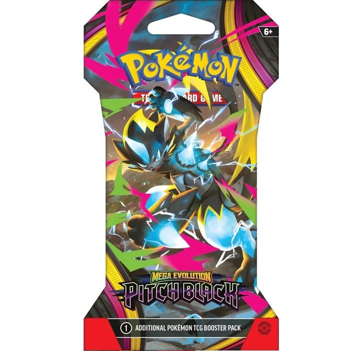 pitch black sleeved pack