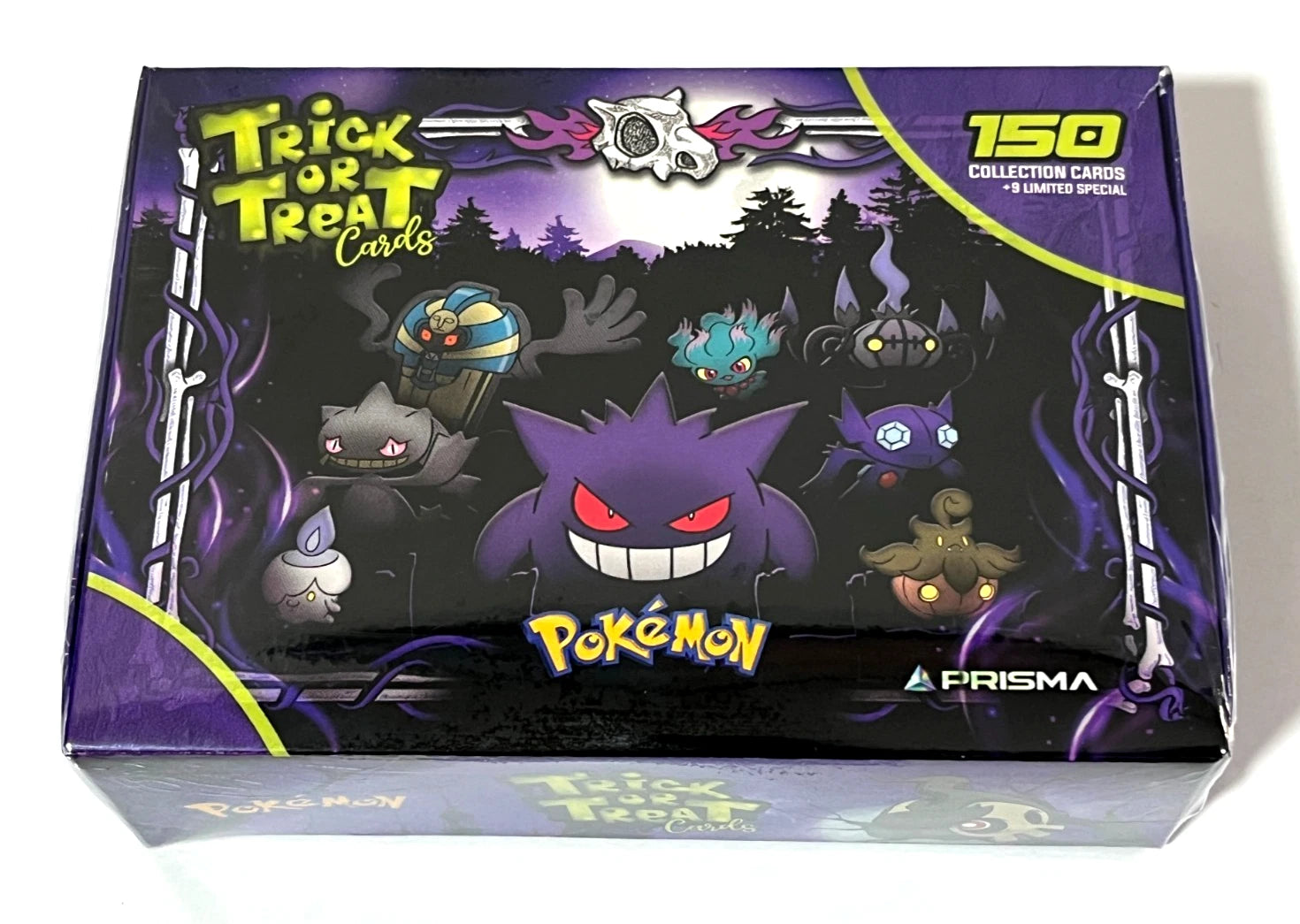 BOX POKEMON HALLOWEEN Trick Or Treat Full Set 150/150 GLOW CARDS 2025 GENGAR