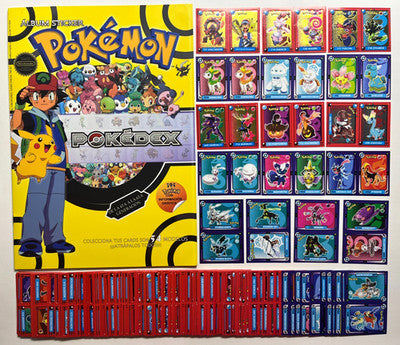 ALBUM POKEMON POKEDEX Vol 2 + Full Set 395/395 Stickers Peru 2022 ARCEUS HOOPA