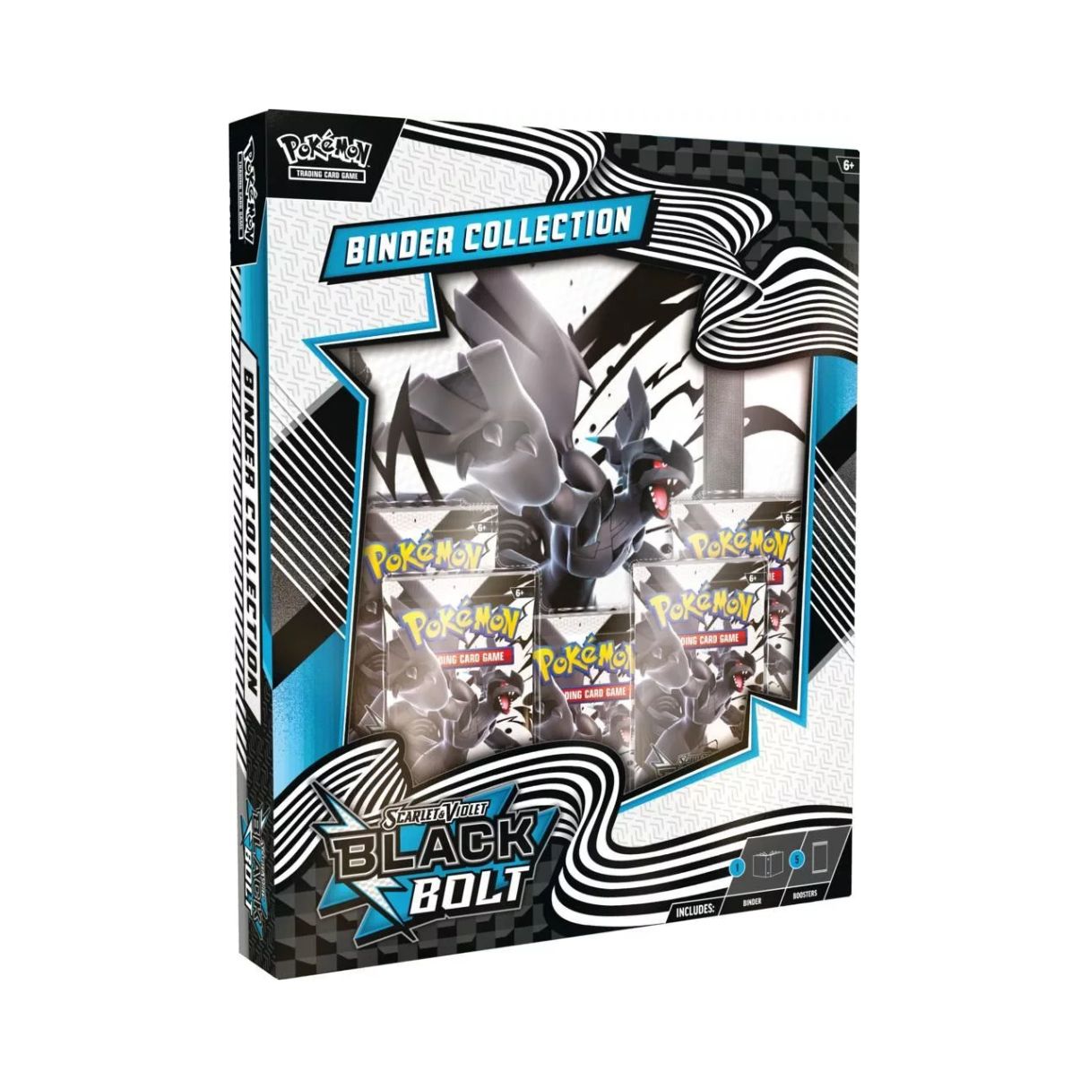 Pokémon TCG: Scarlet & Violet (SV-10.5) Black Bolt Binder Collection
