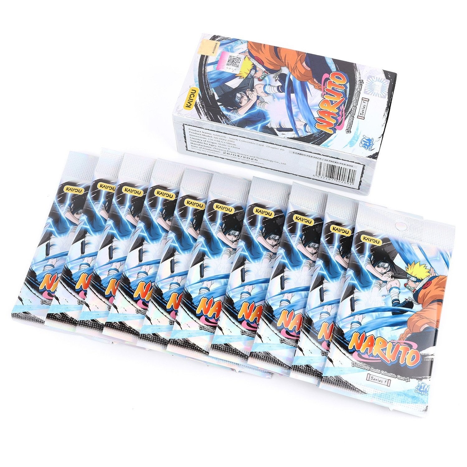 Naruto Smriti English Sealed Booster Box - Kayou Series 1 Heaven Scroll 10 Packs