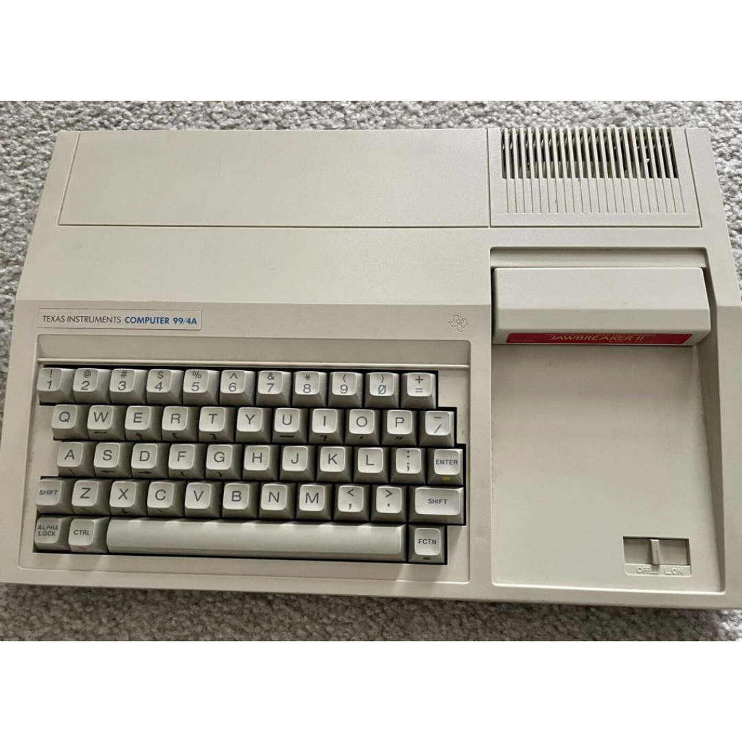 Texas Instruments TI-99/4A Home Computer – retroforless