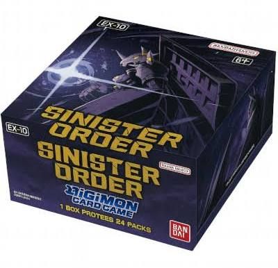 Digimon Card Game Extra Booster SINISTER ORDER EX-10 (Box) Pack of 24