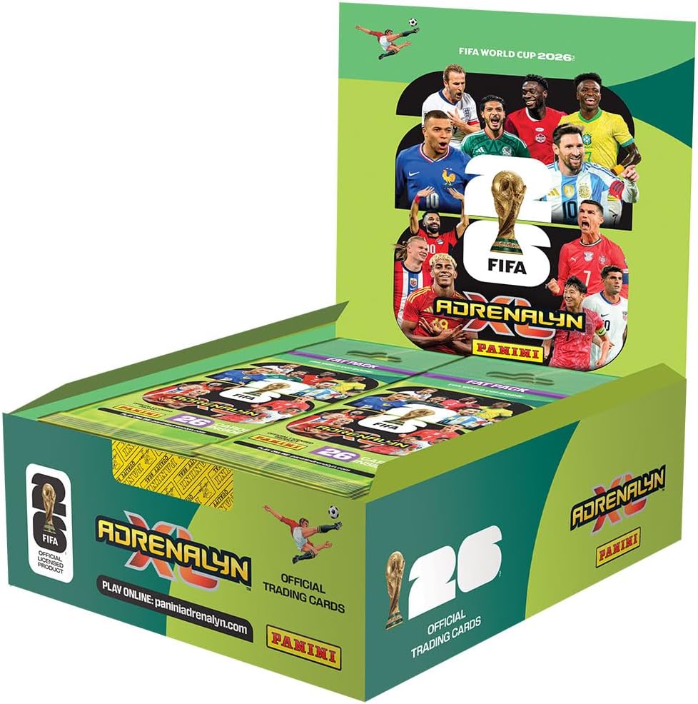 Panini Adrenalyn XL FIFA World Cup 2026 Fat Box