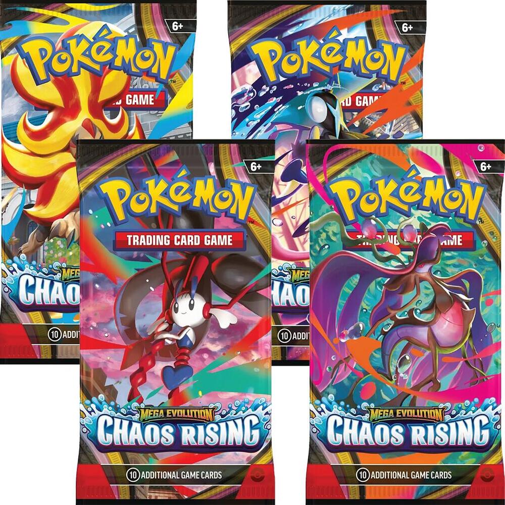 Pokémon Mega Evolution Chaos Rising 1 Booster Pack