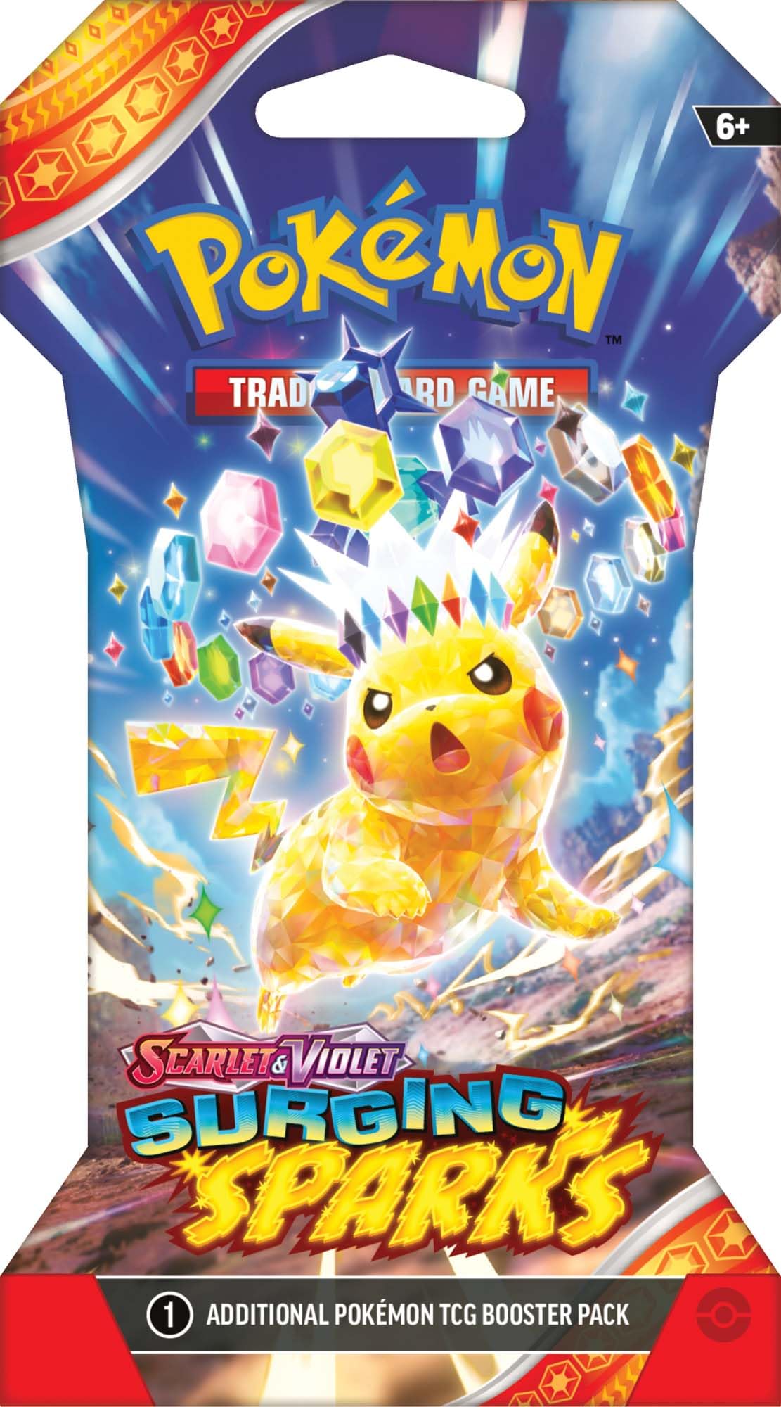 Pokemon Scarlet & Violet Surging Sparks Sleeved Booster