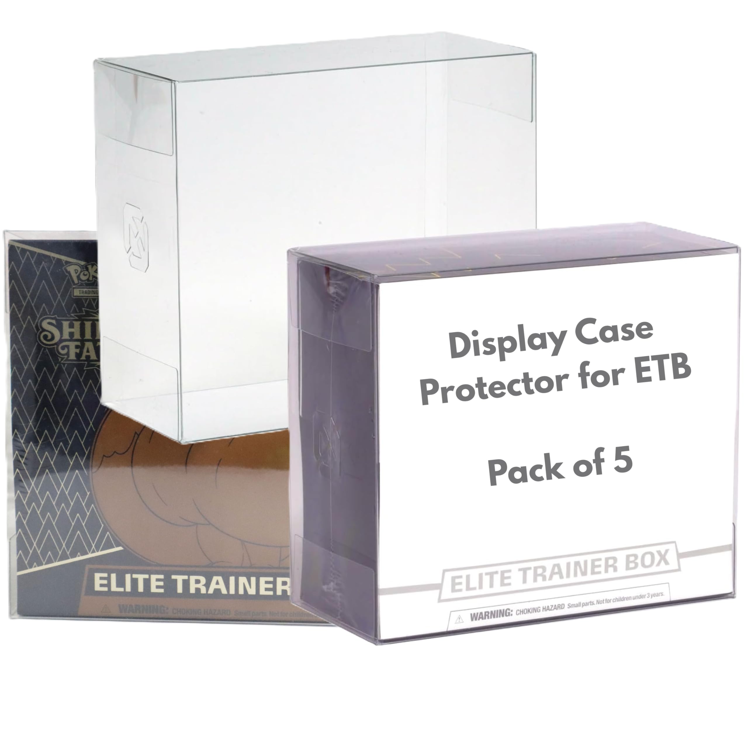 Pokemon ETB Elite Trainer Box EVORETRO PET Protector - Pack of 5