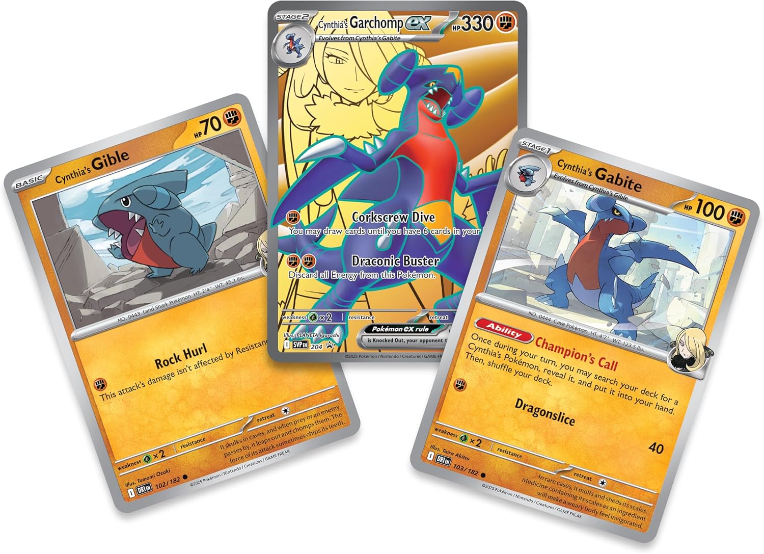 Cynthia's Garchomp Ex Premium Collection